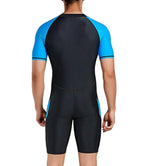 Men’s Short Sleeve One-Piece Swimwear