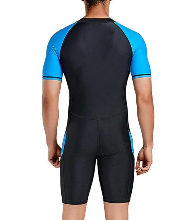 Men’s Short Sleeve One-Piece Swimwear