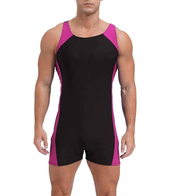 Men’s Classic One-Piece Swimwear