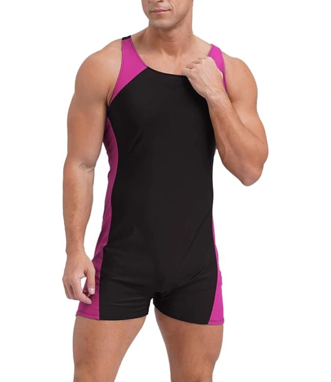 Men’s Classic One-Piece Swimwear