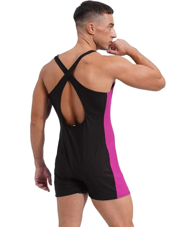 Men’s Classic One-Piece Swimwear