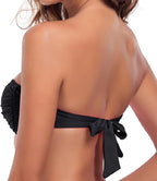 Black Strapless Bikini Top – Women’s Swim Suit