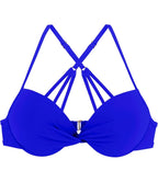 Twist Front Underwire Bathing Suit Top