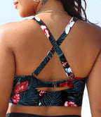 Women’s Lace-Up Swim Top for Large Bust