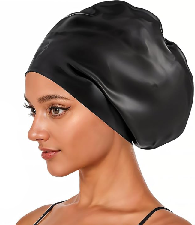 Silicone Swim Cap for Women Men Extra